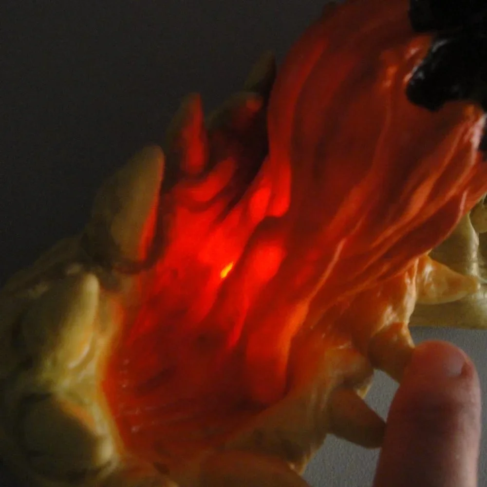Hyde & Eek! Skeletal Dragon Costume that lights up and has sound Unisex …
